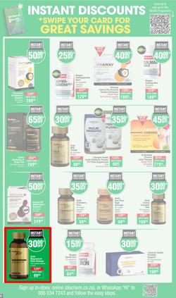 Dis-Chem : Savings Galore (14 March - 07 April 2024), page 6