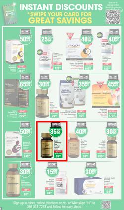 Dis-Chem : Savings Galore (14 March - 07 April 2024), page 6