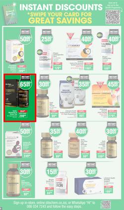 Dis-Chem : Savings Galore (14 March - 07 April 2024), page 6