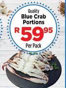 Nagiah's Quality Blue Crab Portions-Per Pack