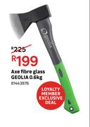 Geolia 0.6Kg Axe Fibre Glass