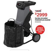 Powerplus 2400W Garden Shredder