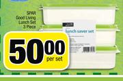 Spar Good Living Lunch Set 3 Piece-Per Set