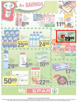 SPAR - Eastern Cape : January Budget Booster (7 Jan - 19 Jan 2020), page 6