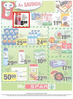 SPAR - Eastern Cape : January Budget Booster (7 Jan - 19 Jan 2020), page 6