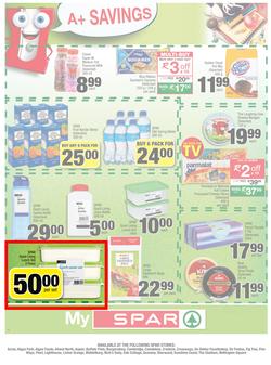 SPAR - Eastern Cape : January Budget Booster (7 Jan - 19 Jan 2020), page 6