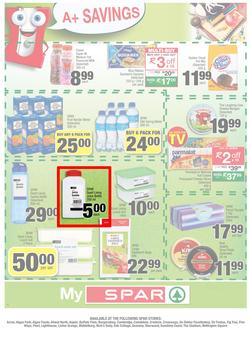 SPAR - Eastern Cape : January Budget Booster (7 Jan - 19 Jan 2020), page 6