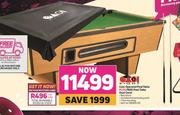Easi Eight Coin Operated Pool Table Plus Free Pool Table Dust Cover