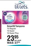 Lil-Lets Smartfit Tampons-Per Pack