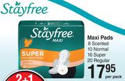 Stayfree Maxi Pads-Per Pack