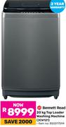 Bennett Read 20Kg Top Loader Washing Machine JCW121