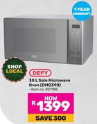 Defy 30Ltr Solo Microwave Oven DMO390