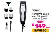 Wahl Homepro Basic Hair Clipper Kit 521409