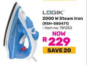 Logik 2000W Steam Iron RSH-080471