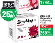 Slow Mag Magnesium 100 Capsules-Per Pack