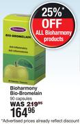 Bioharmony Bio-Bromelain 90 Capsules