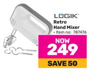 Logik Retro Hand Mixer