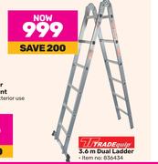 Trade Quip 3.6m Dual Ladder