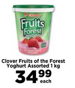 Clover Fruits Of The Forest Yoghurt Assorted-1Kg Each