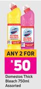Domestos Thick Bleach Assorted-For Any 2 x 750ml