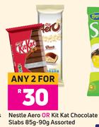 Nestle Aero Or Kit Kat Chocolate Slabs 85g/90g Assorted-For Any 2