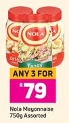 Nola Mayonnaise Assorted-For Any 3 x 750g