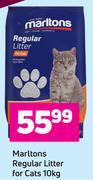 Marltons Regular Litter For Cats-10Kg