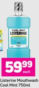 Listerine Mouthwash (Cool Mint)-750ml