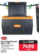 SnoMaster 65L Fridge/Freezer 220V/12V-Each