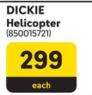 DICKIE Helicopter 850015721-Each