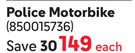 Police Motorbike 850015736-Each