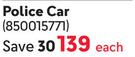 Police Car 850015771-Each