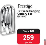 Prestige 16-Piece Hanging Cutlery Set 383944-Per Set