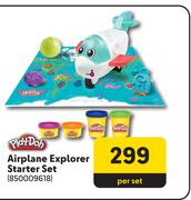 Play Doh Airplane Explorer Starter Set 850009618-Per Set