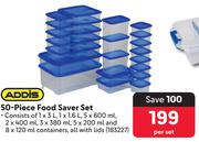 Addis 50-Piece Food Saver Set183227-Per Set