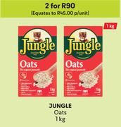 Jungle Oats-For 2 x 1Kg