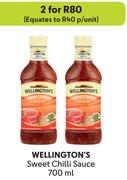 Wellington's Sweet Chilli Sauce-For 2 x 700ml