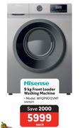 Hisense 9Kg Front Loader Washing Machine WFQP9012VMT