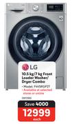 LG 10.5Kg/7Kg Front Loader Washer/Dryer Combo F4V5RGP2T