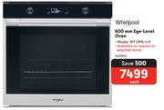 Whirlpool 600mm Eye Level Oven W7 OM5 4H