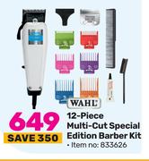 Wahl 12-Piece Multi-Cut Special Edition Barber Kit