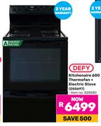 Defy Kitchenaire 600 Thermofan+ Electric Stove DSS697