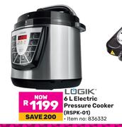 Logik 6L Electric Pressure Cooker RSPK-01