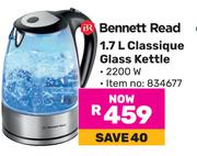 Bennett Read 1.7L Classique Glass Kettle