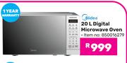 Midea 20L Digital Microwave Oven