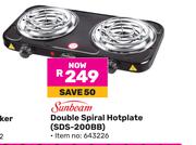 Sunbeam Double Spiral Hotplate SDS-200BB