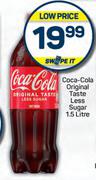 Coca Cola Original Taste Less Sugar-1.5L