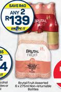 Brutal Fruit Non Returnable Bottles-Any 2 x 6 x 275ml
