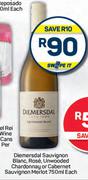 Diemersdal Sauvignon Blanc, Rose, Unwooded Chardonnay Or Cabernet Sauvignon Merlot-750ml Each
