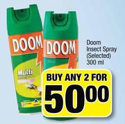 Doom Insect Spray(Selected)-2 x 300ml
